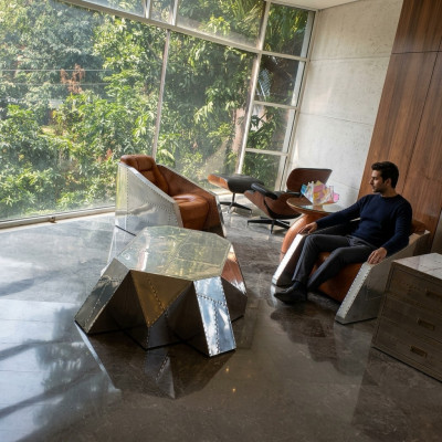 Salontafel Luxe Design Salontafel Aviator Bank Tafels Woonkamer Bijzettafel Nieuw