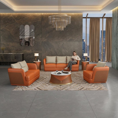 Leren bank bank woonlandschap 3 2 1 zits bankstel design modern bank banken