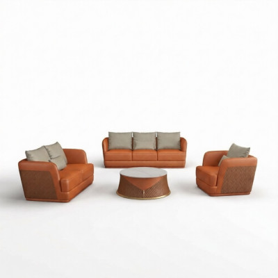 Leren bank bank woonlandschap 3 2 1 zits bankstel design modern bank banken