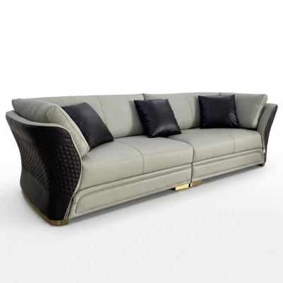 Bank Bekleding Ontwerp Bank Moderne 4-zits Banken Woonkamer Decor Meubels