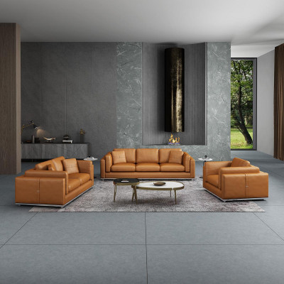 Sofa set 3 1 seater design bank gestoffeerde banken modern setgroep