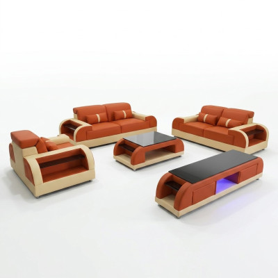 Sofa set 3 2 1 zitter Designbank Banken Bekleding Bank Modern Luxe Nieuw