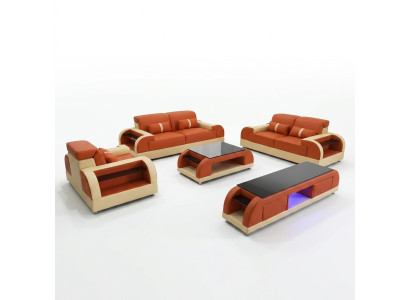 Sofa set 3 2 1 zitter Designbank Banken Bekleding Bank Modern Luxe Nieuw