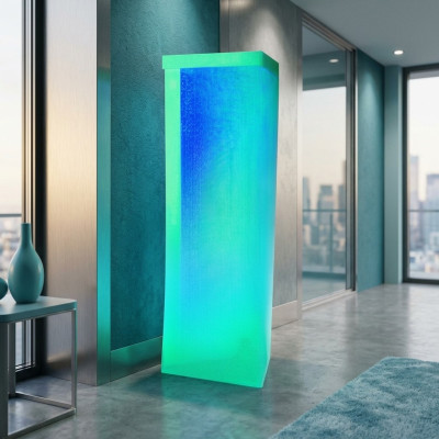 Luxe kolom waterkolom waterwand kolommen 200cm roestvrij staal