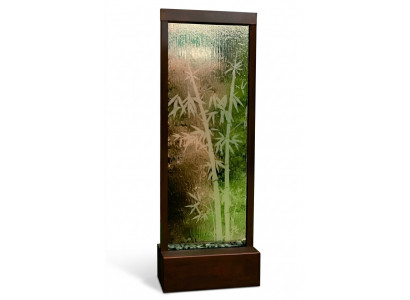 Moderne scheidingswand waterval muur Decoratieve waterval Watermuur Led