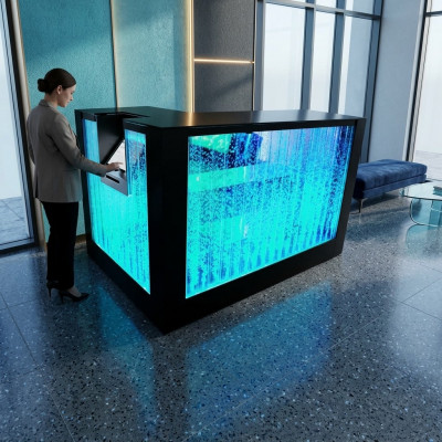 Tafel Water Bar Muur Bar Toonbank Verlichte bartafel Barkruk Led