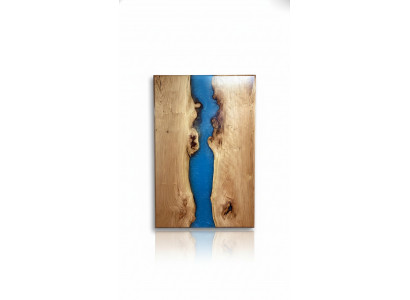 Eettafel River Table Massief Tafels 220x100 Riviertafel Zee Waterval Epoxyhars