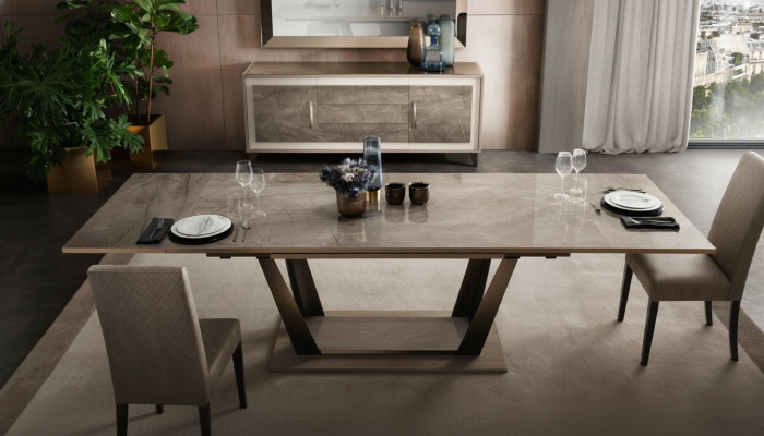 Eettafel Tafel Eetkamer Woonkamer Set Hout Ontwerp Tafels 200x102/294cm