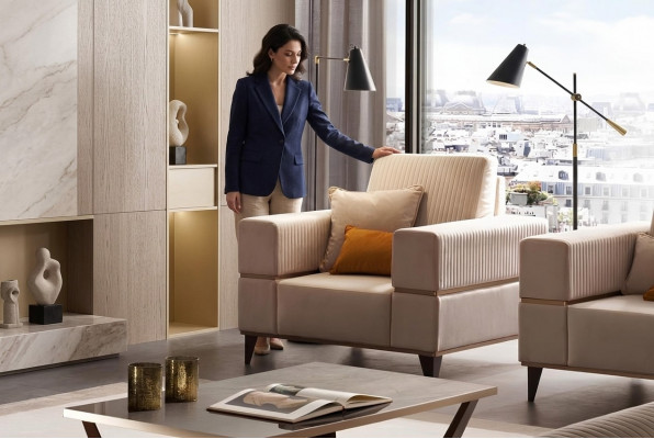 Fauteuil Relax Leder Lounge Club Bekleding Bank Luxe Bank Meubels arredoclassic