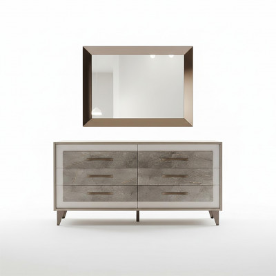 Dressoir kast spiegel design meubels meubels garderobe 2-delige set arredoclassic