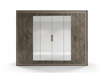 Luxe kledingkast Ontwerper kledingkasten 6-deurs kast arredoclassic