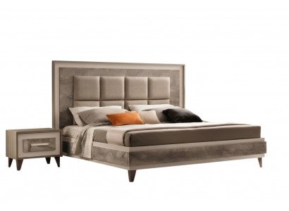 Slaapkamer 3-delig set Bed 2x Nachtkastje Console Bedden Hotel arredoclassic