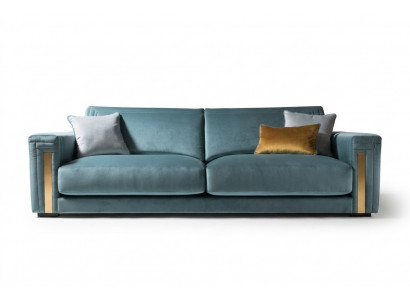 Driezits 3-zits woonkamer gestoffeerd textiel modern luxe design bank meubels nieuw