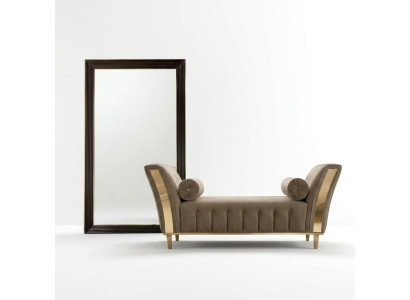 Loungebank Woonkamer Stof Bank Chaise longue Zitkussen arredoclassic