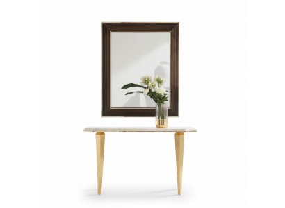 Houten Italiaanse meubels console tafel spiegel dressoir 2-delige set arredoclassic