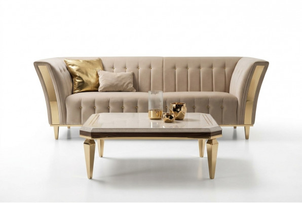 Edler Design Salontafel Bijzettafel Woonkamer Tafel Hout Tafels arredoclassic