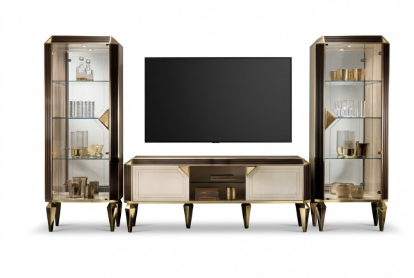 Designer tv meubel dressoir ladekast lage kast plank luxe woonkamermeubel