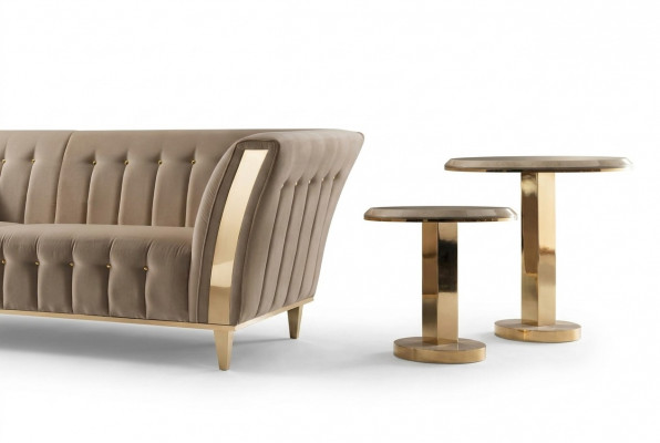 Ronde bijzettafel salontafel bank woonkamer design tafels rond meubels