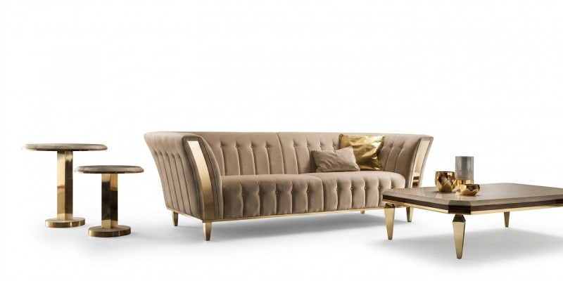 Driedelige bank bekleding ontwerp bank 3-zits banken kamer luxe banken meubels nieuw