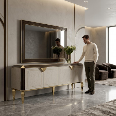 Laden spiegel Ontwerp meubelconsole Sideboard Dressoir Buffet arredoclassic