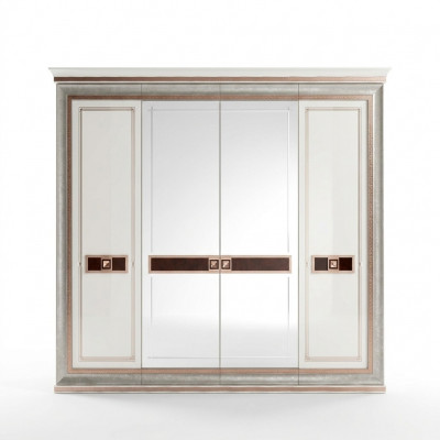 Klassieke houten kasten garderobe slaapkamer kledingkast barok rococo