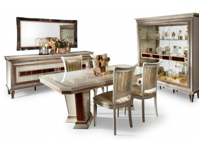 Eettafel Eetkamerset Eetgroep Meubels Tafel 5-delig Stoel 4x Stoelen arredoclassic