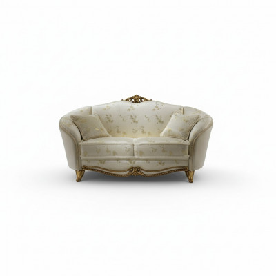 Bankstel 2 zits Design Bankstellen Gewatteerde banken Leer Relax Leer Tweezitter