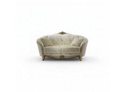 Bankstel 2 zits Design Bankstellen Gewatteerde banken Leer Relax Leer Tweezitter