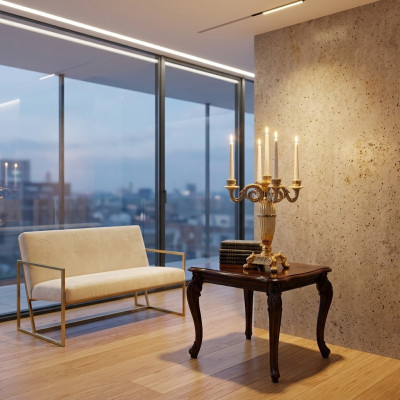 Edel design salontafel woonkamer bijzettafel klassieke tafel houten tafels