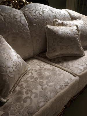 Sofa set 3+3 zits stoffen bankstel bekleding bankstellen bank arredoclassic