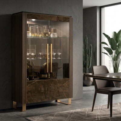 Luxury vitrine vitrinekasten kasten Italiaanse stijl meubels arredoclassic