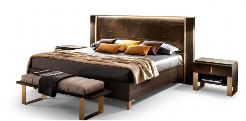 Bed Bed Classic Double Bed Wood 180x200cm Hotel Beds Bedroom New