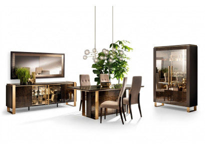 Eettafel stoelen dressoir 8-delige eetkamerset, groep, meubilair tafel arredoclassic