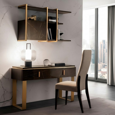 Ontwerper meubels bureau wandplank en stoel nieuwe meubels Italiaanse meubels.