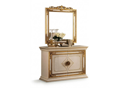 Spiegel ladekast kast ladekasten dressoir slaapkamer set hout klassieke stijl
