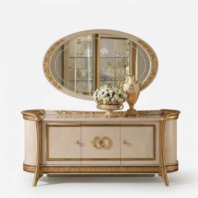 Laden ontwerper consoles dressoir side lowboard kast woonkamer.