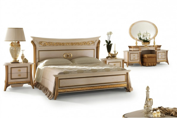 Ontwerper gestoffeerd bed Bed Bedden Houten bed Tweepersoonsbed Bed voor echtparen Designerbed NIEUW