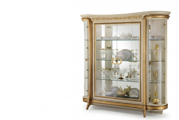 Vitrine Kast Klassieke vitrinekasten Woonkamer kasten Dressoir arredoclassic