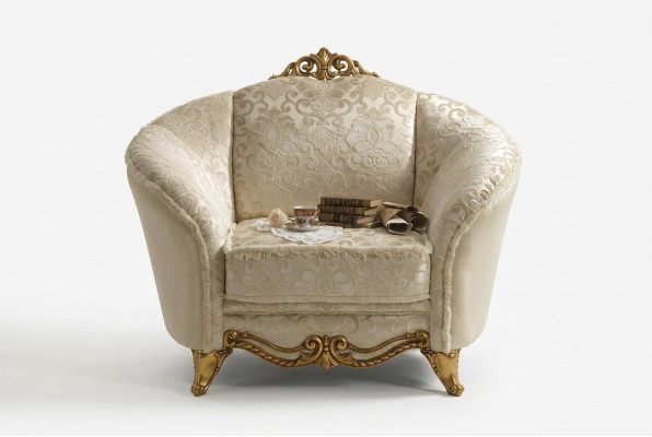 Ontwerp Luxe Stoel Fauteuil Bank 1-zits TV-lounge Chaise Sofa Textiel Nieuw
