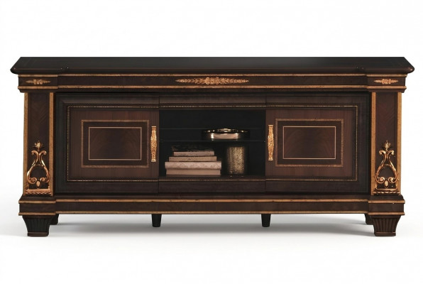 Dressoir van hout met handgemaakte klassieke tv-stand RTV tv-kast meubels nieuw