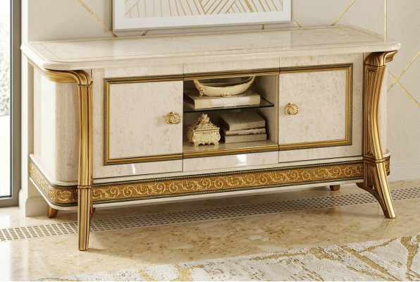 Klassieke ladekast Laden Antieke stijl Houten ladekast Kastcommode Sideboard Italië.
