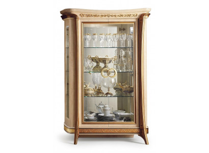 Ontwerp meubels Hout Klassieke stijl Barok Vitrine Italiaanse meubels Dressoir