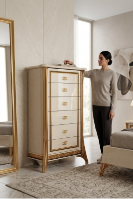 Klassieke stijl dressoir hoge kast kast dressoirs Italiaanse arredoclassic