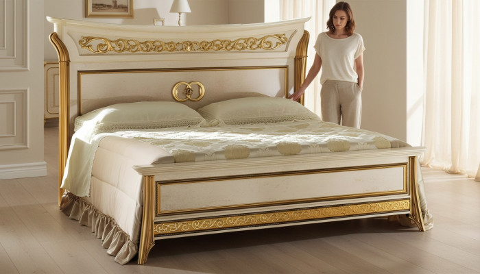 Bed Design Luxury Double Hotel Beds Bedroom 180x200 arredoclassic Furniture