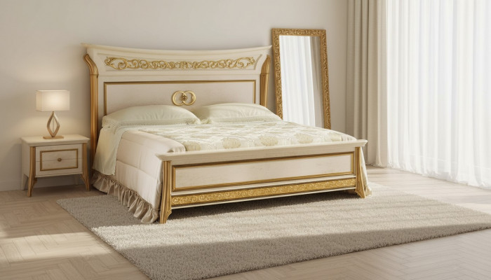 Bed Design Luxury Double Hotel Beds Bedroom 180x200 arredoclassic Furniture