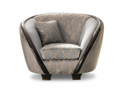 Ontwerp fauteuil stoffen bank bank gestoffeerde banken fauteuil televisiezitplaats 1 zitplaats arredoclassic