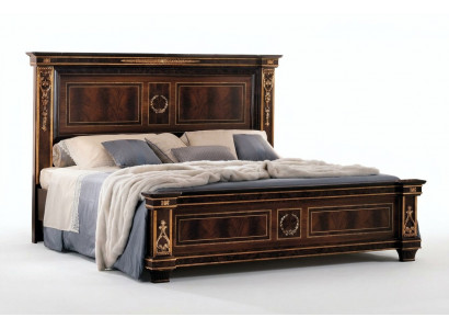 Slaapkamer Hotel Bedden Tweepersoonsbed Ontwerp Hout 180x200cm Meubilair arredoclassic