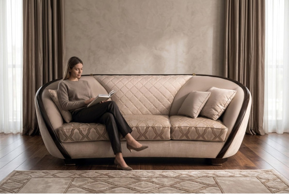 Sofa Bank Bekleding 3 zits Textielbanken Bankstel Zitgroepen Design Club