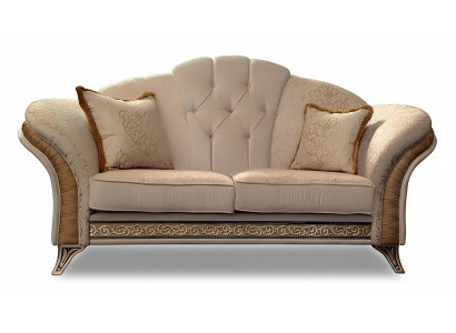 Sofa 2 zitsbank Ontwerp Bekleding Klassieke Stof arredoclassic Tweezitter