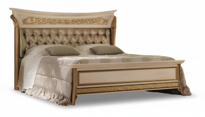 Bed gestoffeerd bed bedden gestoffeerde ontwerper hotel tweepersoonsbed 180x200 arredoclassic